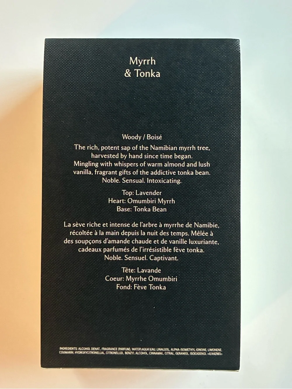 Jo Malone Myrrh & Tonka Cologne Intense
